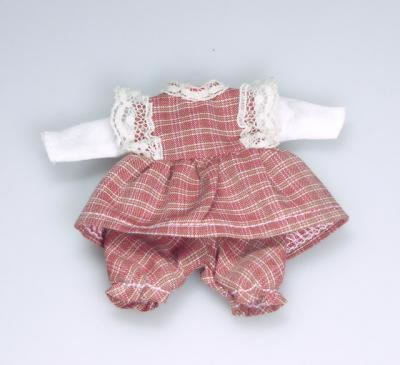 Toddler Girl Outfit, Dolls House Miniature (XZ878)