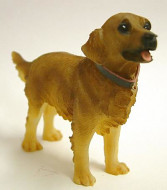 Dolls House Miniature Golden Labrador Retriever (XZ507)
