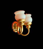 Heidi Ott Dollhouse Miniature  Light Frost Table Lamp  #YL1034G 