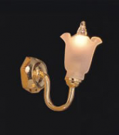 Dolls House Wall Light with Frosted Tulip Shade (YL2013)